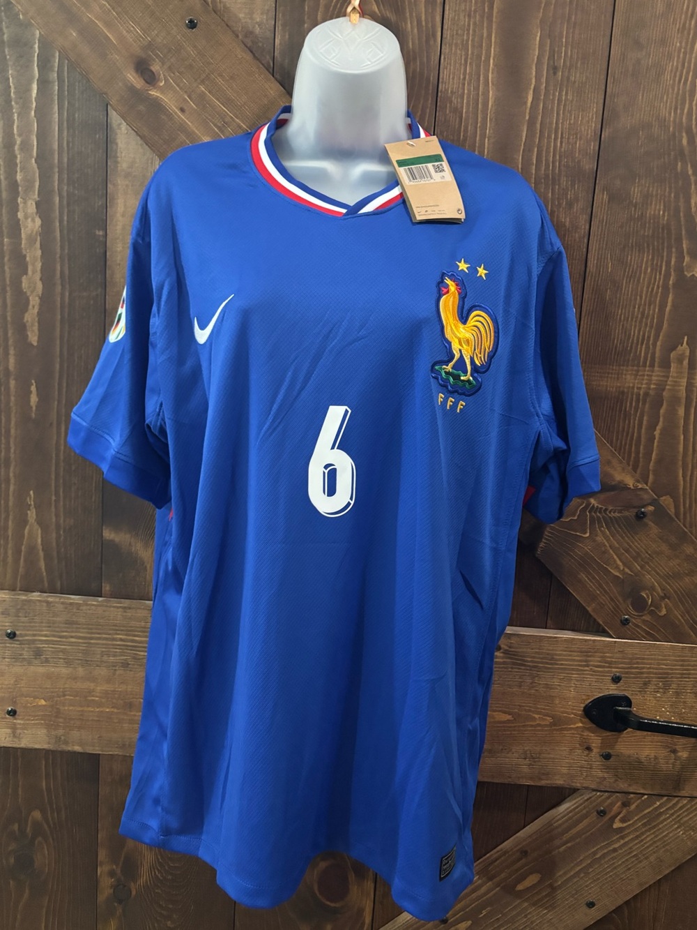 Nike - France National Eduardo Camavinga #6 Jersey